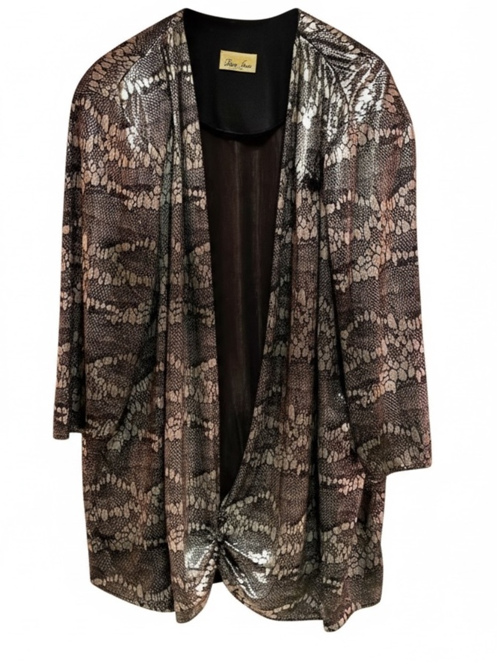 Risa Ann vintage 70s metallic top